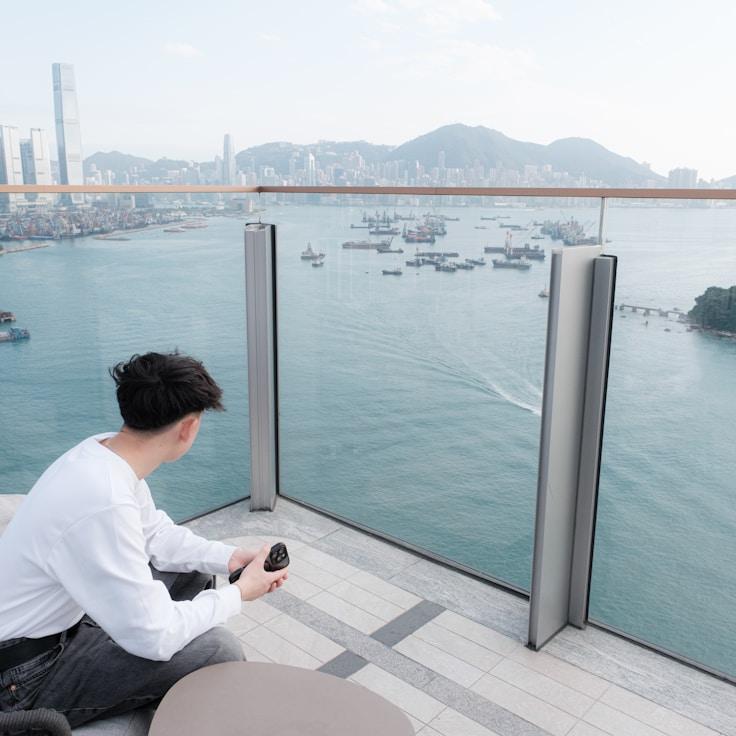 Outdoor terrace seating suitable for families in London